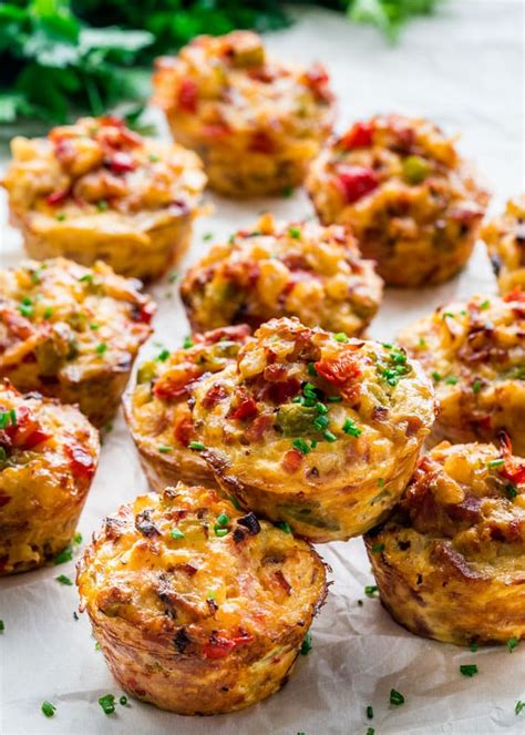 leftover-ham-and-cheese-breakfast-muffins image