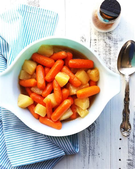 glazed-carrots-and-pineapples-3-yummy-tummies image