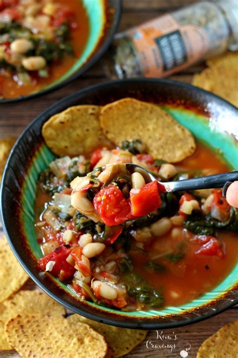 easy-spinach-tomato-cannellini-bean-soup-kims image