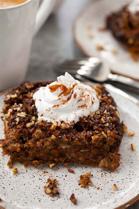 gingerbread-baked-oatmeal-recipe-the-foodie-dietitian image