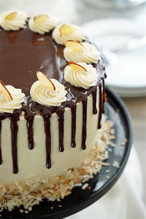 almond-joy-cake-made-with-coconut-cream-dessarts image