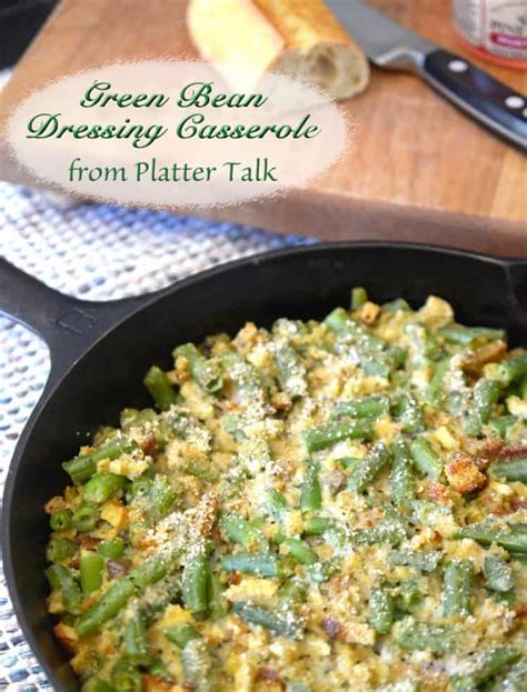 green-bean-stuffing-casserole-platter-talk image