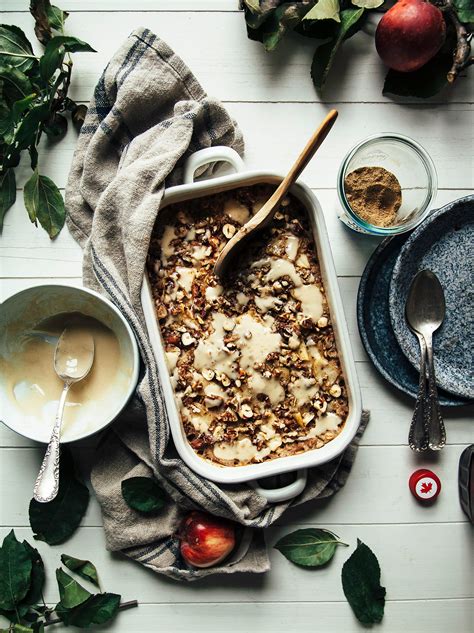 apple-spice-baked-oatmeal-with-maple-cream-the-first image