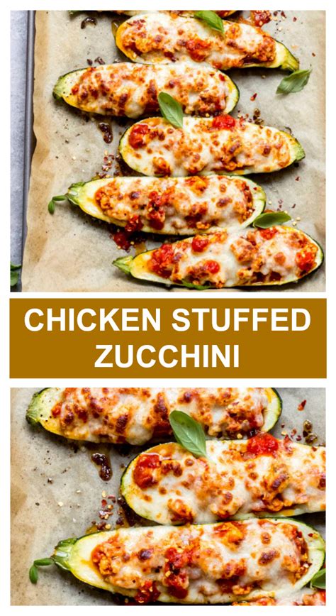 sheet-pan-chicken-stuffed-zucchini-little-broken image