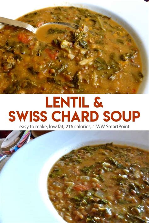 easy-lentil-swiss-chard-soup-recipe-simple-nourished image