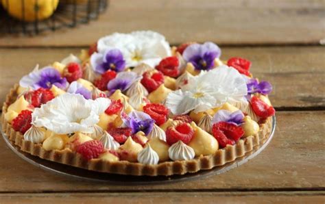 lemon-meringue-and-raspberry-tart-butter-baking image