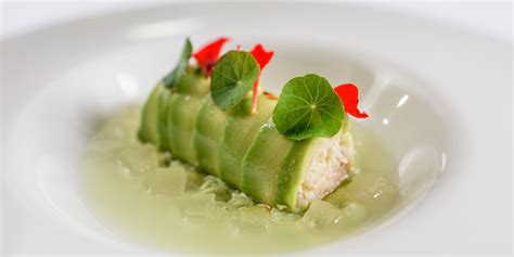 sous-vide-crab-roulade-and-avocado-mousse image