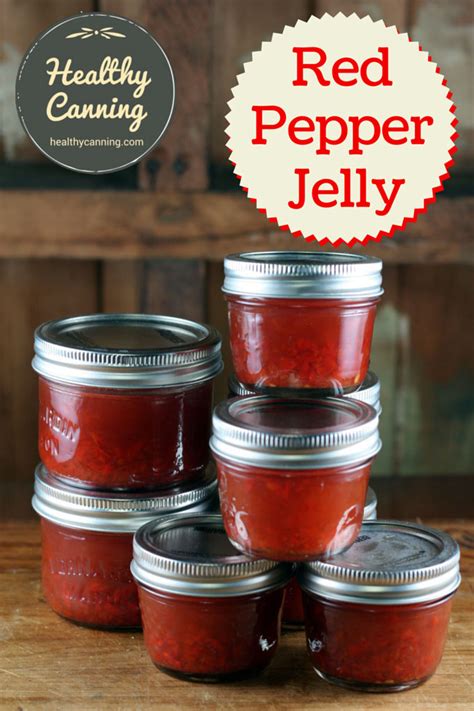 red-pepper-jelly-healthy-canning image