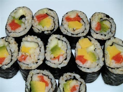 smoked-salmon-sushi-roll-recipe-cdkitchencom image