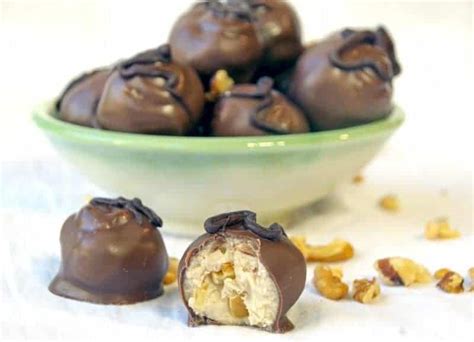 maple-walnut-truffles-homemade-candy image