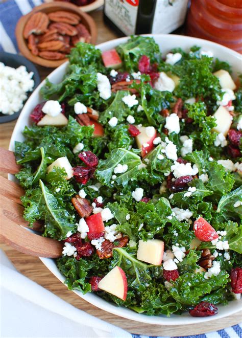 kale-salad-with-cranberries-a-cedar-spoon image