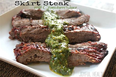 skirt-steak-with-chimichurri-sauce-joyful-healthy-eats image