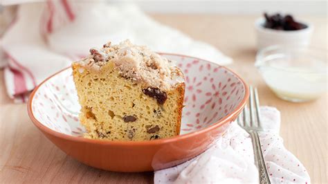 brown-butter-bourbon-cherry-coffee-cake-with-pecan image