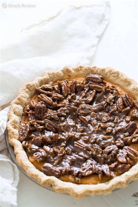 sweet-potato-pie-with-pecan-topping image