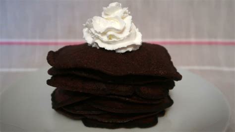 chocolate-pancakes-recipe-fluffy-low-carb-keto image