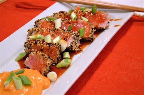 teriyaki-tuna-with-volcano-sauce-video-ready-in-20 image