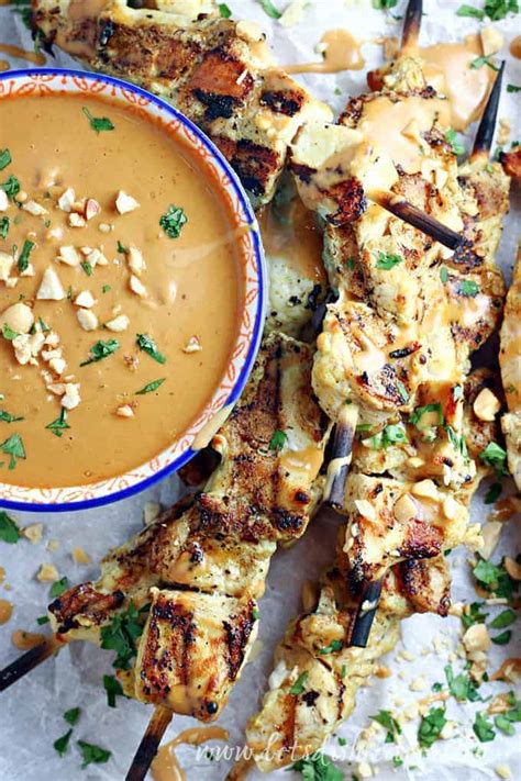 grilled-chicken-satay-lets-dish image