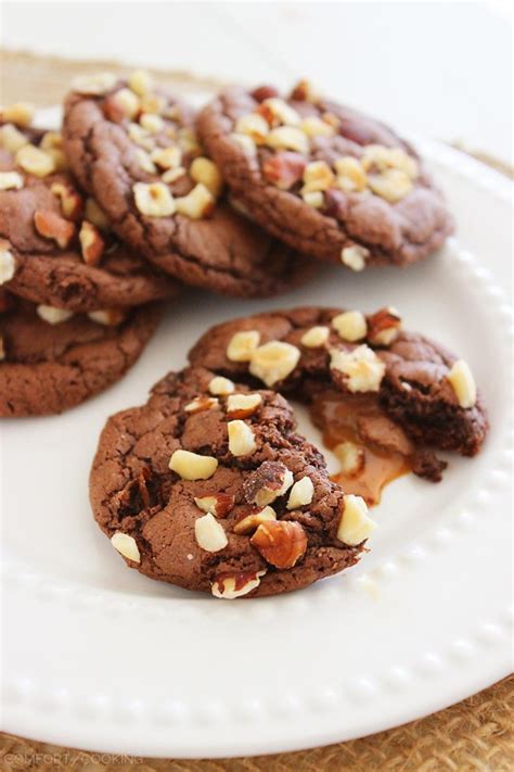easy-chocolate-caramel-stuffed-cookies-the-comfort image