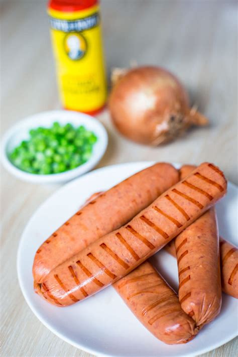 best-curried-sausages-easy-peasy-meals image