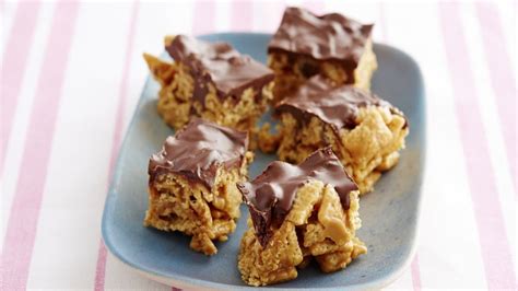 no-bake-honey-peanut-butter-bars-recipe-gluten-free image