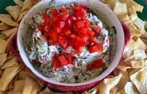 hot-spinach-red-pepper-dip-recipe-off-the-muck image