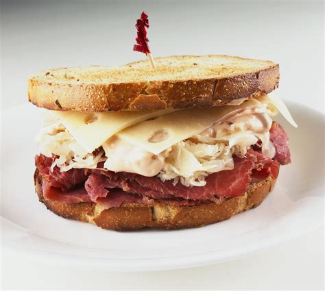 corned-beef-and-sauerkraut-sandwich-recipe-the image
