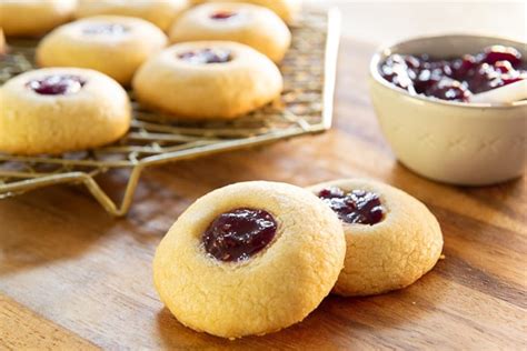 thumbprint-cookies-buttery-and-delicious-jam-filled image