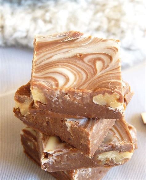 marbled-double-chocolate-fudge-recipe-eatwell101 image
