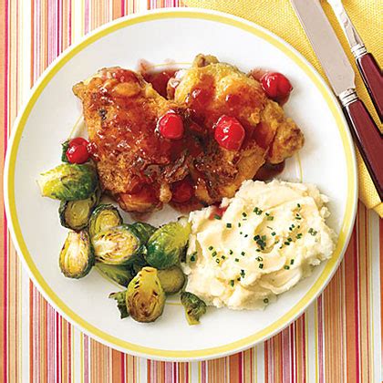chicken-thighs-with-cherry-sauce-recipe-myrecipes image