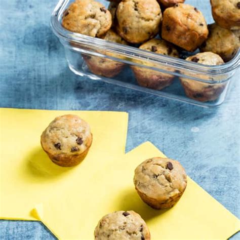 banana-and-chocolate-chip-mini-muffins-americas-test image