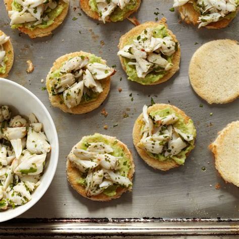 crab-and-avocado-toasts-recipe-gerard-craft-food image