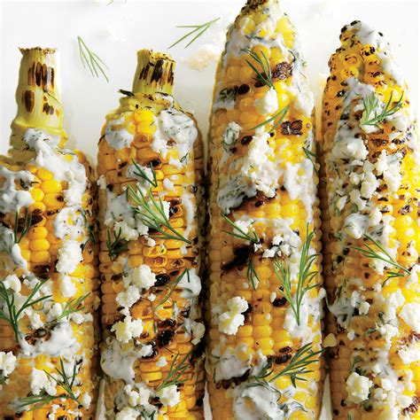 grilled-and-dilled-corn-on-the-cob-recipe-myrecipes image