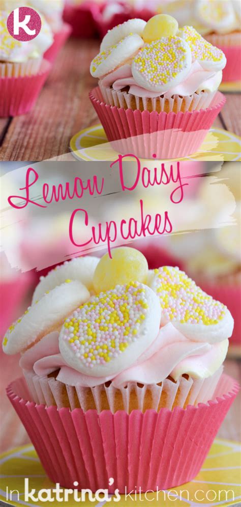 easy-lemon-daisy-cupcakes-recipe-in-katrinas-kitchen image