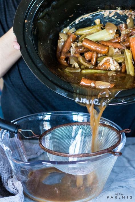 how-to-make-chicken-stock-in-a-crock-pot-were image