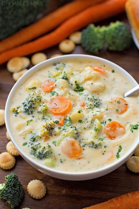 cheesy-vegetable-chowder-life-made-simple image