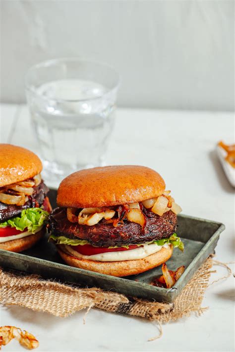 balsamic-portobello-burgers-with-garlic-aioli-minimalist-baker image