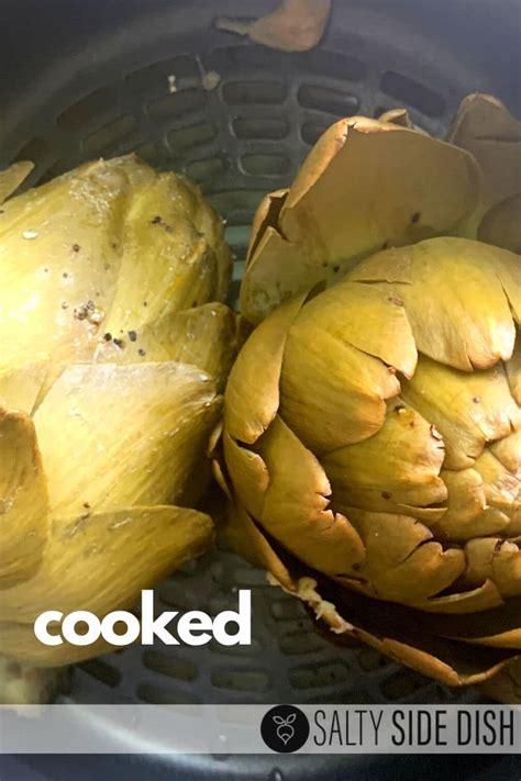 artichokes-in-pressure-cooker-with-garlic-butter-salty image