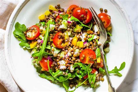 lentil-salad-with-summer-vegetables-recipe-simply image