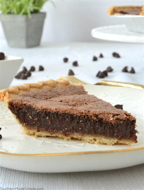 old-fashioned-chocolate-fudge-pie-southern-made image