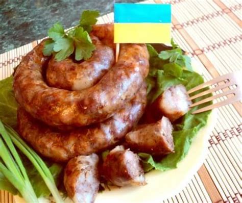 pork-sausage-with-salo-ukrainian image