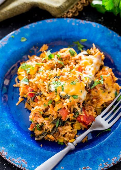 mexican-beef-and-rice-casserole-jo-cooks image