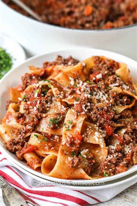 homemade-bolognese-sauce-pappardelle-spend image
