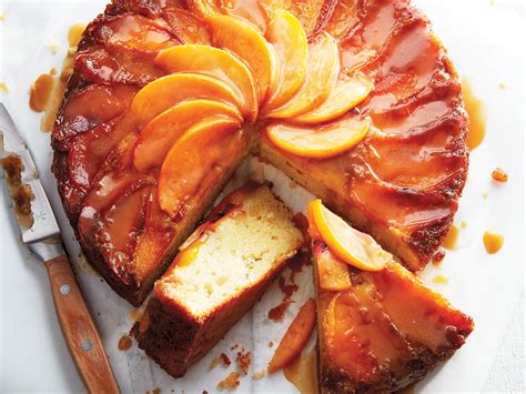 peach-upside-down-cake-chatelaine image