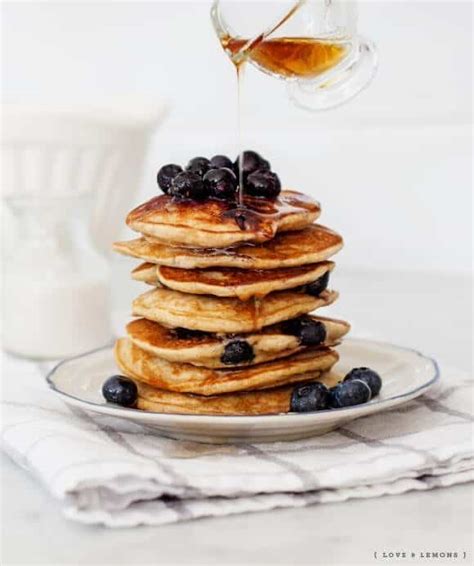 blueberry-banana-pancakes-recipe-love-and-lemons image