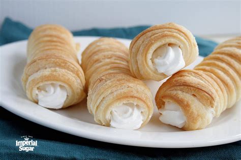 puff-pastry-cream-horns-imperial-sugar image