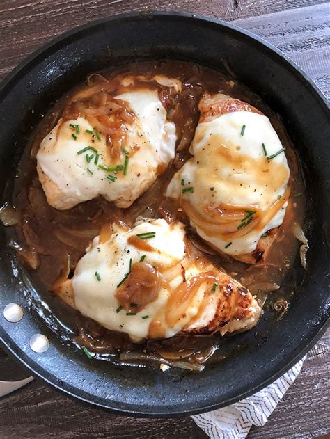 easy-one-pan-french-onion-chicken-recipe-diaries image