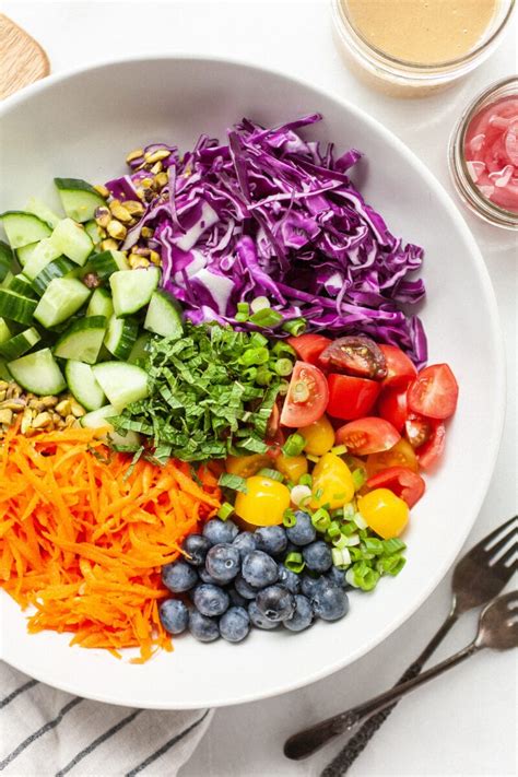 easy-rainbow-salad-healthy-gluten-free-vegan image