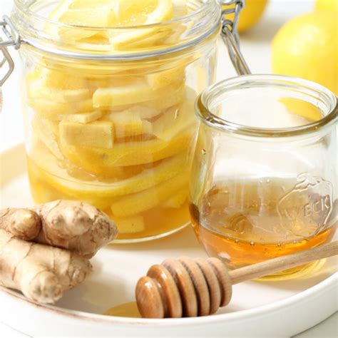 detox-honey-lemon-ginger-slices-the-harvest-kitchen image