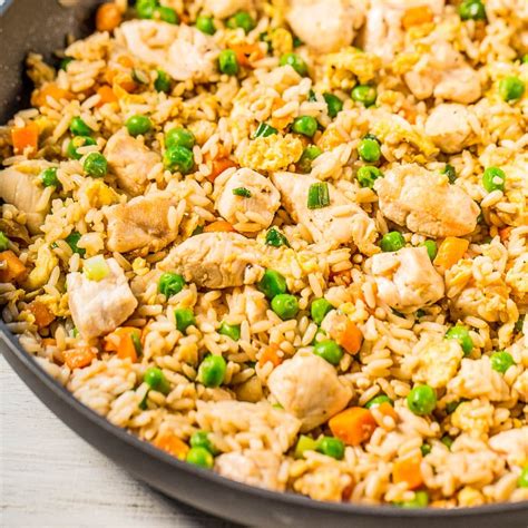 easy-better-than-takeout-chicken-fried-rice-averie image
