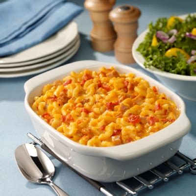 creamy-mac-n-cheese-with-ham-and-tomatoes image
